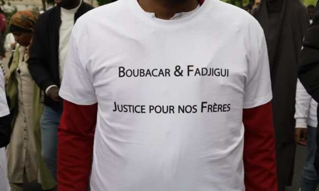 Marche blanche en hommage à Boubacar et Fadjigui